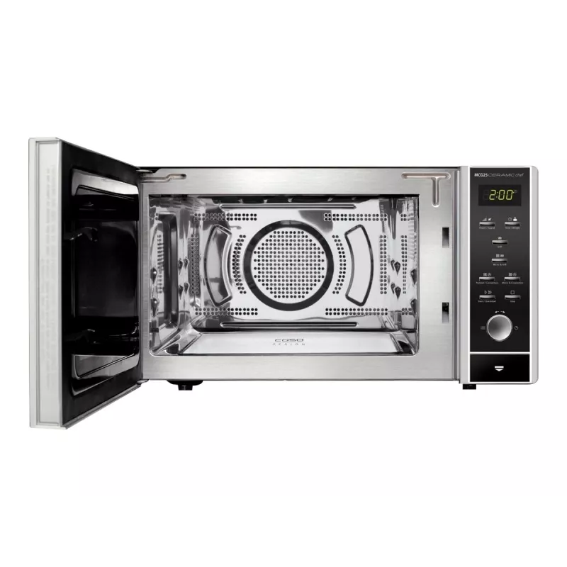 Caso MCG 25 Mikroviļņu krāsns, 25 L, 900 W, Konvekcija, Grils, Melna