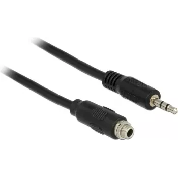 Audio kabelis 3.5 mm DeLOCK 85116 1 m Melns