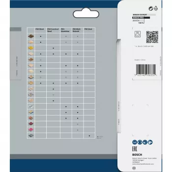 Zāģa asmens riņķveida Bosch 2 608 837 686 — 165 mm diametrs, 20 mm urbums, kokam, 1 gab.