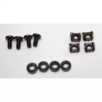 Plaukta plaukts Inter-Tech 88887342 19 inch 1U melns