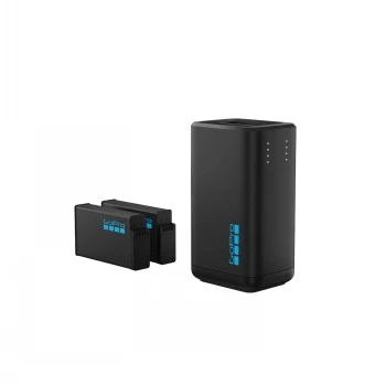 GoPro MAX2 Dual Battery Charger lādētājs ar 2 akumulatoriem