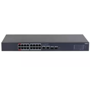 Dahua Technology CS4220-16GT-135 tīkla slēdzis Pārvaldīts L2 Gigabit Ethernet (10/100/1000) Power over Ethernet (PoE) Melns