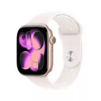 Viedpulkstenis Apple Watch S11 Cell 46mm ar Sport Siksnu, Light Blush
