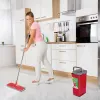 GB870 MaxiClean Plakanā mopa komplekts ar 2-in-1 spaiņa sistēmu 5.7L, 360° rotējoša galva