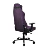 Spēļu krēsls Arozzi Vernazza SoftFabric Purple — ergonomisks, regulējami roku balsti un augstums