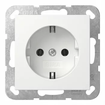 Rozete SCHUKO Gira System 55 Reinweiß model 418827