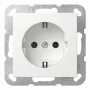 Rozete SCHUKO Gira System 55 Reinweiß model 418827
