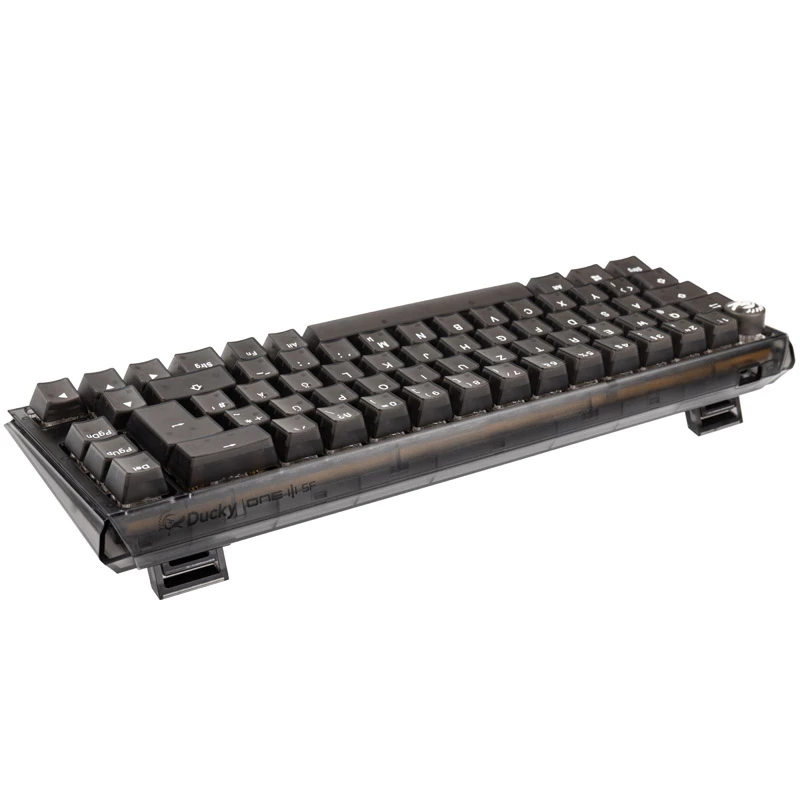 Ducky One 3 Aura Black SF spēļu tastatūra, RGB LED - MX Speed Silver