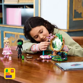 LEGO Wicked Figūras Elphaba un Glinda 75682 – kolekcionējamo minifigūru komplekts