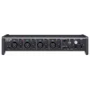 Audio interfeiss Tascam US-4X4HR – 4x XLR kombinētā ieeja, 4 analogās izejas, 56 dB mikrofona pastiprinātājs, 192 kHz, USB 2.0, galddators, melns