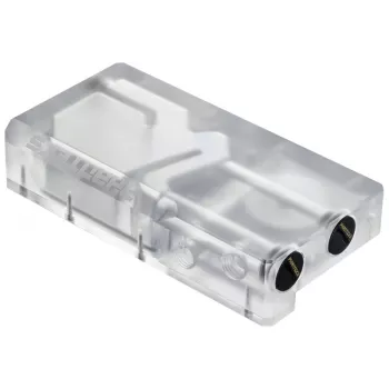 Phanteks Glacier R160C Rezervuārs ar caurspīdīgu akrila aizmugures plāksni un DRGB LED apgaismojumu