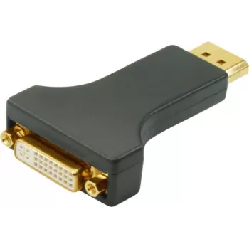 Savienotājs Displayport DVI Melns S/CONN SI-77402