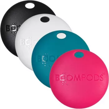 Boompods Boomtag priekšmetu meklētājs Melns Zils Rozā Balts CR2032