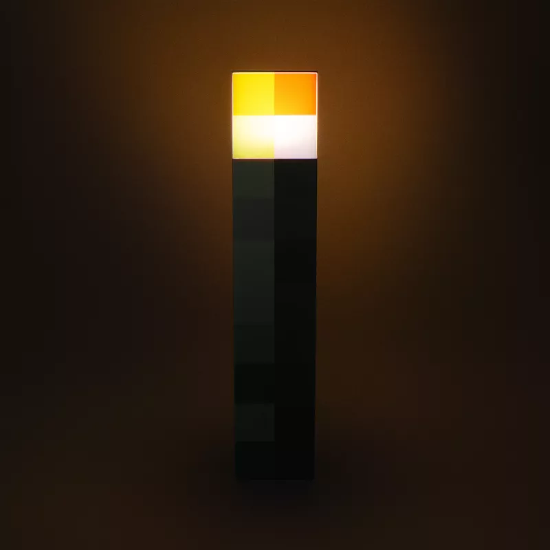 Galda lampa Paladone Torch Light PP9202MCFV3 Minecraft dizains, bateriju darbināma