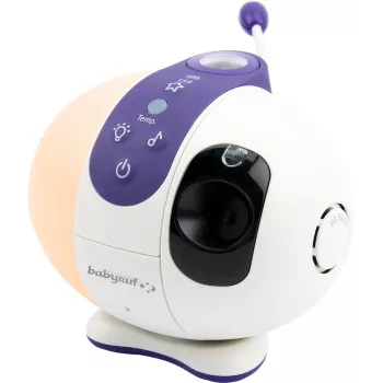 Iekštelpu Wi-Fi panorāmas kamera Olympia BC 2000 — 2 MP, 1080p, 330° horizontāli / 145° vertikāli, 2.4 GHz, Android/iOS (Purple/White)