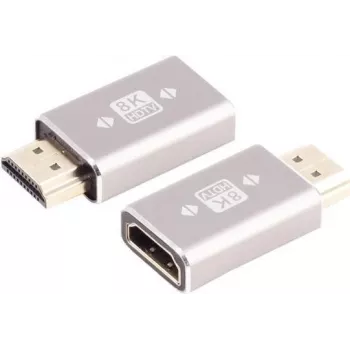HDMI-A adapteris ShiverPeaks 10-01054 8K Metāls