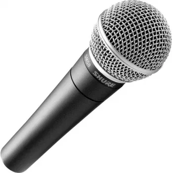Shure SM58SE - dinamisks, kardioīds, vokālais mikrofons ar slēdzi