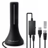 Televīzijas antena QOLTEC TV DVB-T/T2 Qoltec (iekštelpām/āra) modelis 57065
