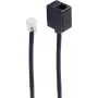 shiverpeaks BS70223-6/6 Telefona kabelis 3 m Melns