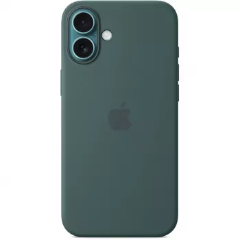 Apple iPhone 16 Plus Silikona Maciņš ar MagSafe - Lake Green