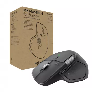 Logitech MX Master 4 for Business - Bezvadu pele ar Bluetooth, 8000 DPI, Grafīts