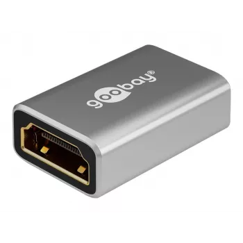 Goobay HDMI Adapter Savienotājs Ar Zelta Kontaktiem 8K 60 Hz - Ligzda Tips A> (72008)