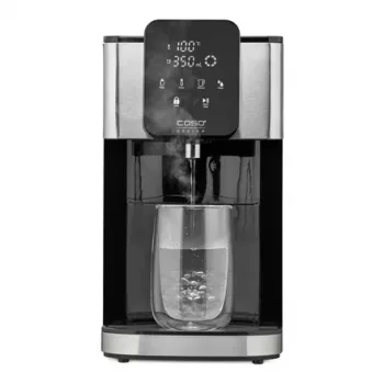 Elektriskā tējkanna Caso Turbo Hot Water Dispenser HW 1660 — 4 L, 2600 W, melns/nerūsējošs tērauds