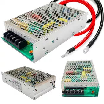 DC/DC sprieguma pārveidotājs Extralink SD-50C-24 48V→24V 50W pasīvi dzesēts metāla korpuss
