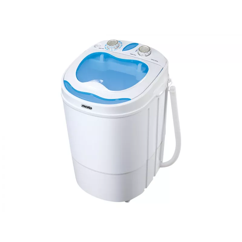 Veļas mazgājamā mašīna ar augšējo ielādi Mesko MS 8053 — 3 kg, 360×370×530 mm, zila/balta