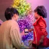 Twinkly Candies LED Ziemassvētku eglītes gaismas virtene TWKC100RGB-T 6 M Sveces forma