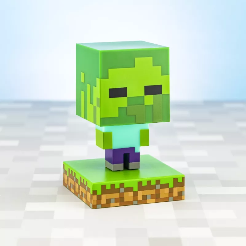 Galda lampa Paladone Light Minecraft Zombie PP6592MCFV4 LED