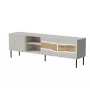 TV skapis cama meble INSERTO 3D1W 190x40x62 cm kašmira apdare ar LED
