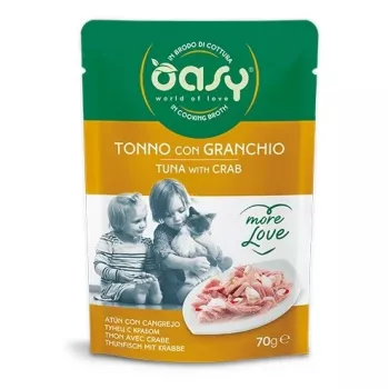Oasy More Love Tuncis ar Krabi maisiņš 70g