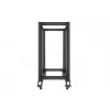 Brīvi stāvošs statīvs LANBERG OR01-6822-B 22U, 600 mm x 800 mm, melns, 600 kg slodze