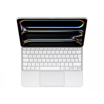 Apple Magic Keyboard iPad Pro 13-collu M4 vācu QWERTZ balts ar skārienpaliktni