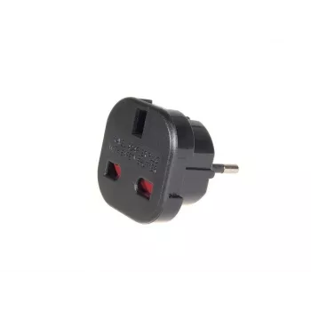 Ceļojumu kontaktligzdas adapteris UK EU PL
