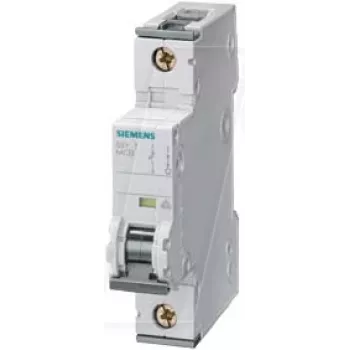 Siemens 5SY4102-7 2A 1-pola C raksturlīknes automātiskais slēdzis