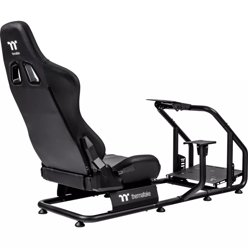 GR300 sacīkšu simulatora karkass, Sim Rig (melns)