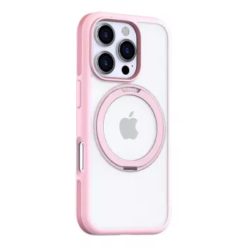 Telefona maciņš Torras Ostand R Fusion iPhone 16 Pro Max — Rozā