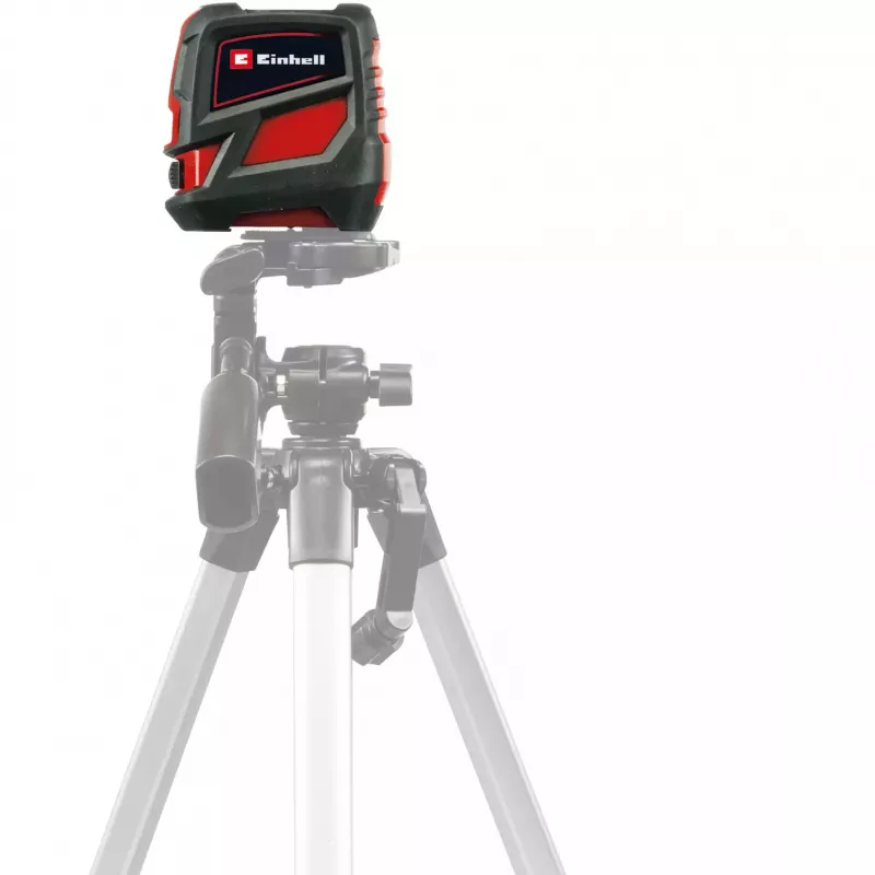 Lāzera līmeņrādis Einhell TC-LL 2 G — pašizlīdzinošs zaļš krusts un 360° līnija