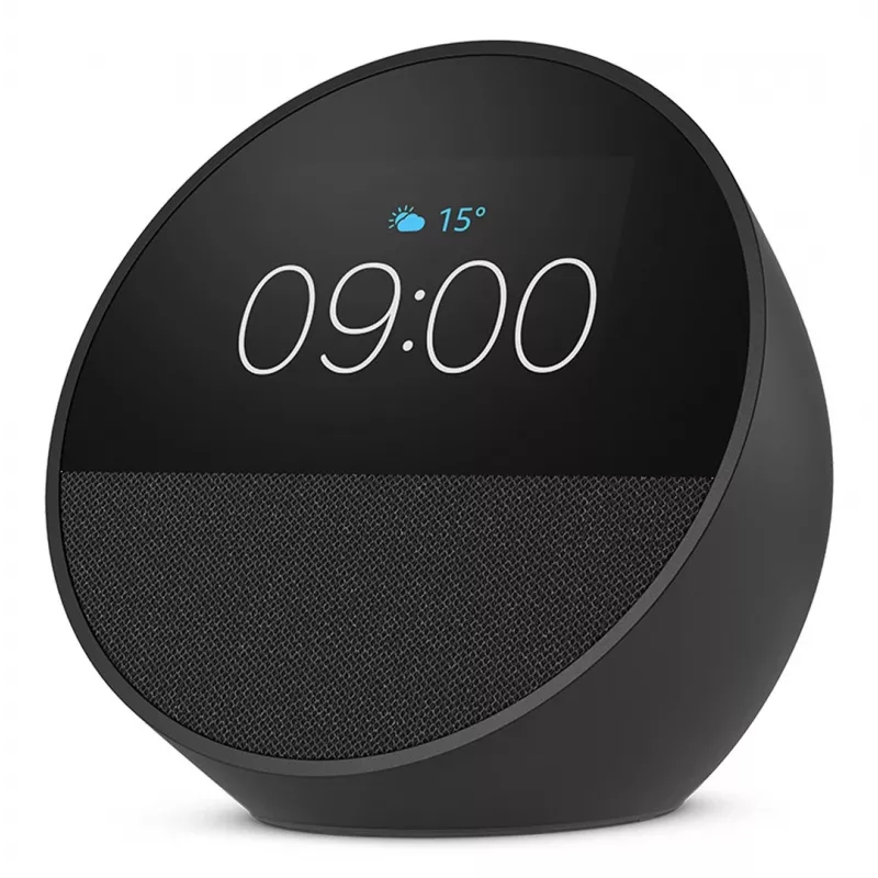 Amazon Echo Spot (2024), melns (B0C2S2J7JP)