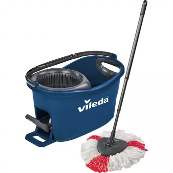 Grīdas mops VILEDA TurEasyWring & Clean Box 167756 ar spaini un izgriezēju
