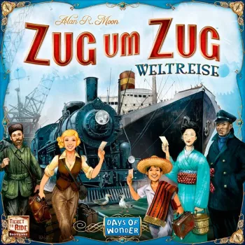 Zug um Zug Weltreise, Galda spēle