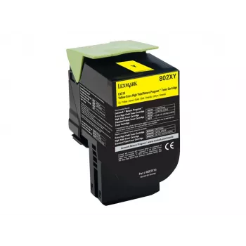 Tonera kasetne Lexmark Yellow Return Program 80C2XY0 3000 lpp
