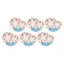 Vakariņu servīze Rose&Tulipani R18400TA18 6 personām, 18 daļu porcelāna komplekts