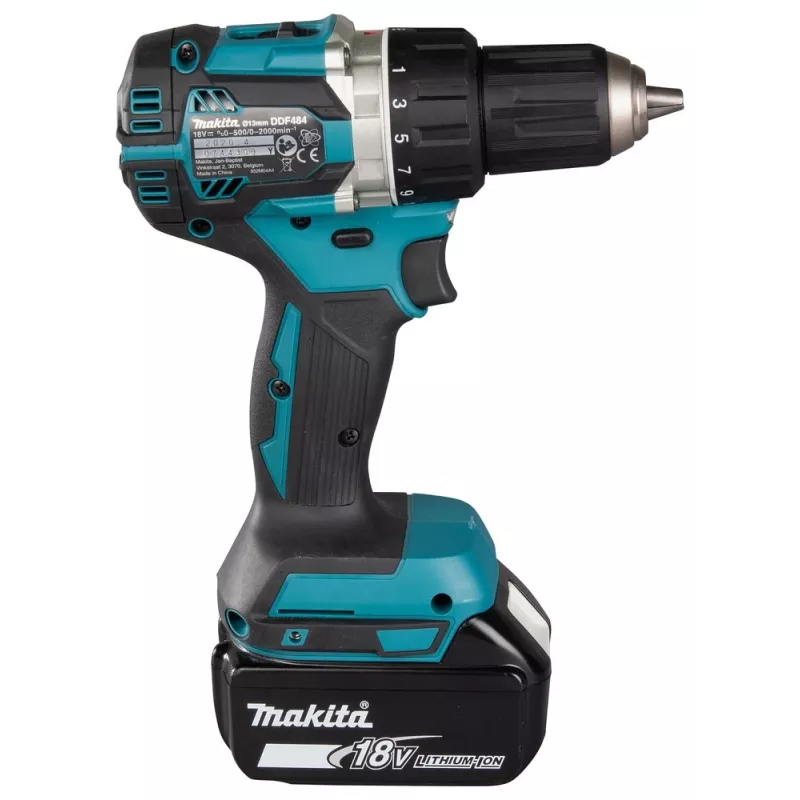 Makita DDF484RFJ urbjmašīna 2000 RPM 1.8 kg Melna, Zila