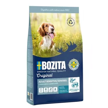 BOZITA Original Sensitive Digestion Jēra gaļa un rīsi - sausā suņu barība - 12 kg