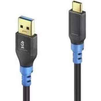 USB kabelis PureLink FI-U320-020 2m USB 3.2 Gen 1 USB A USB C Melns Zils