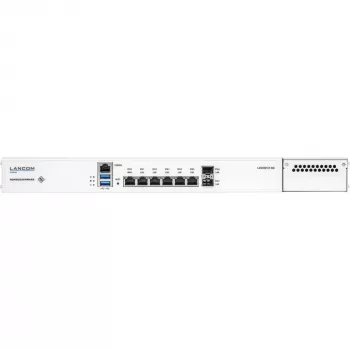 LANCOM R&S Unified Firewall UF-360 - Ugunsmūris - 8 Porti - GigE - 1U - Rack-uzstādāms