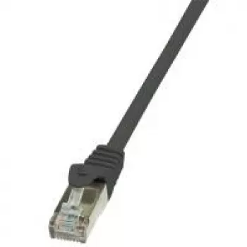 Tīkla kabelis LogiLink Cat.6 U/UTP RJ-45 7,5m Melns